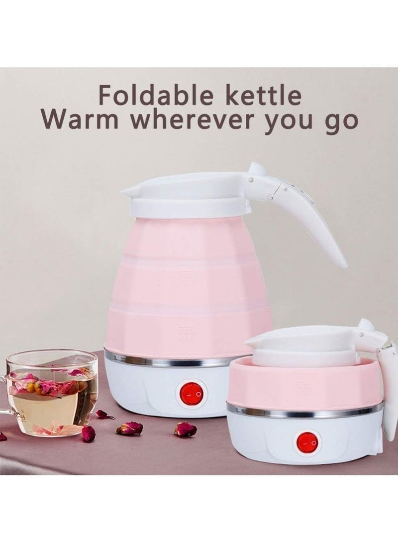 Foldable Kettle, Portable Foldable Electric Kettle for Travel, Foldable Silicone Electric Water Heater with Detachable Power Cord, Perfect for Hiking, Camping, and Indoors - Image 4