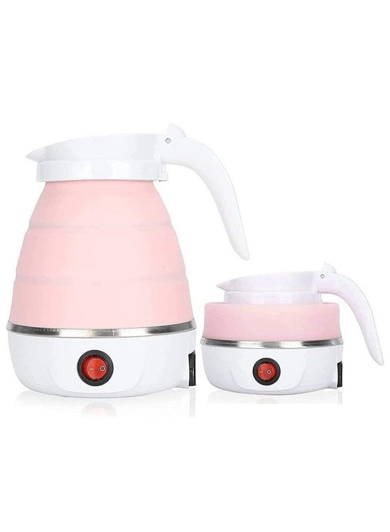 Foldable Kettle, Portable Foldable Electric Kettle for Travel, Foldable Silicone Electric Water Heater with Detachable Power Cord, Perfect for Hiking, Camping, and Indoors - Image 2