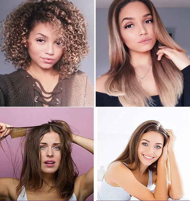 KERATIN RESEARCH علاج كيراتين برازيلي بتغليف ذهبي لتنعيم الشعر يعمل على جميع أنواع الشعر بما في ذلك الشعر الخشن والسميك والجاف والمجعد والمصبوغ والدومينيكاني والبرازيلي والهندي - تركيبة قوية - 240 مل - Image 5