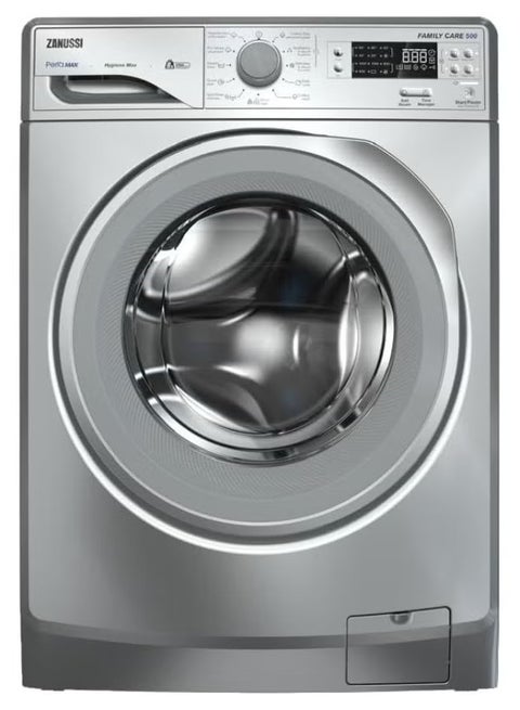 Zanussi automatic washing machine, 8 kg, 1200 rpm, silver, steam shrink, TC ZWF8240SV5, code 9447