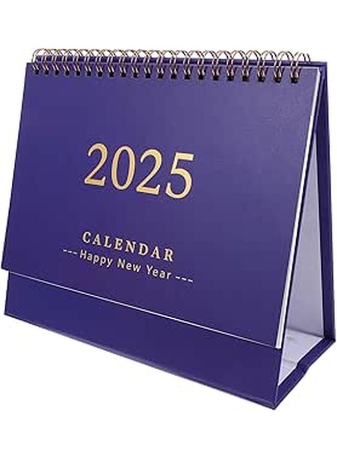 تقويم مكتبي أزرق من يوليو 2024 إلى ديسمبر 2025، مخطط شهري قابل للوقوف لمدة 18 شهرًا للمنزل والمكتب - Image 1