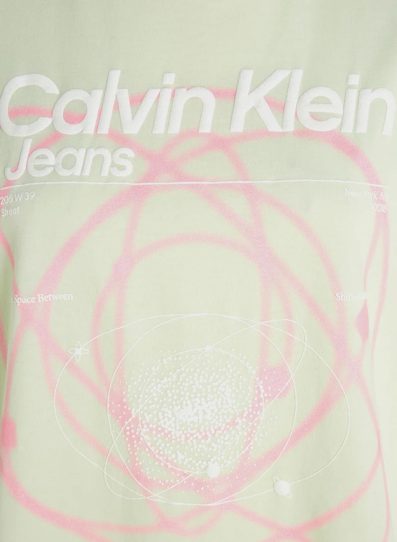 Calvin Klein Jeans Crew Neck Logo T-Shirt