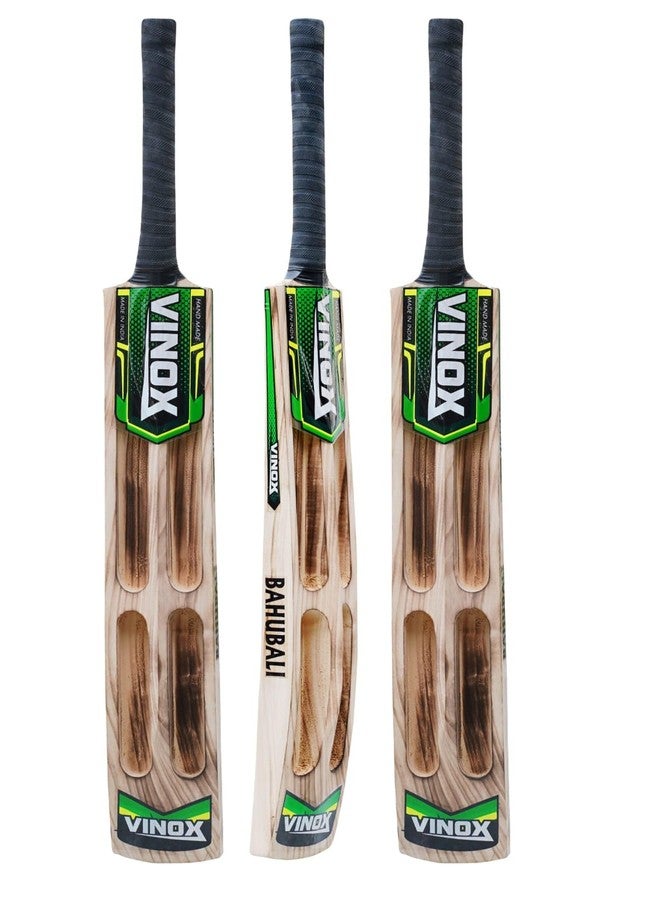 Vinox Cricket Bat Burn Edition Popular Willow Cricket Bat with Bat Cover - Play for Tennis Ball | Rubber Ball | Plastic Ball (Short Hand) - Image 1