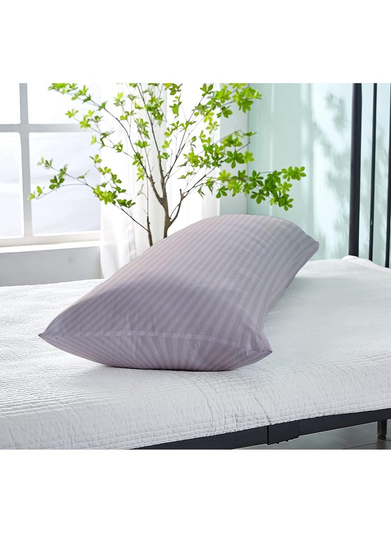 DubaiGallery Princess Long Body Pillow 1pc, Breathable & Ultra Soft Size: 45 x 120 cm  - Image 3
