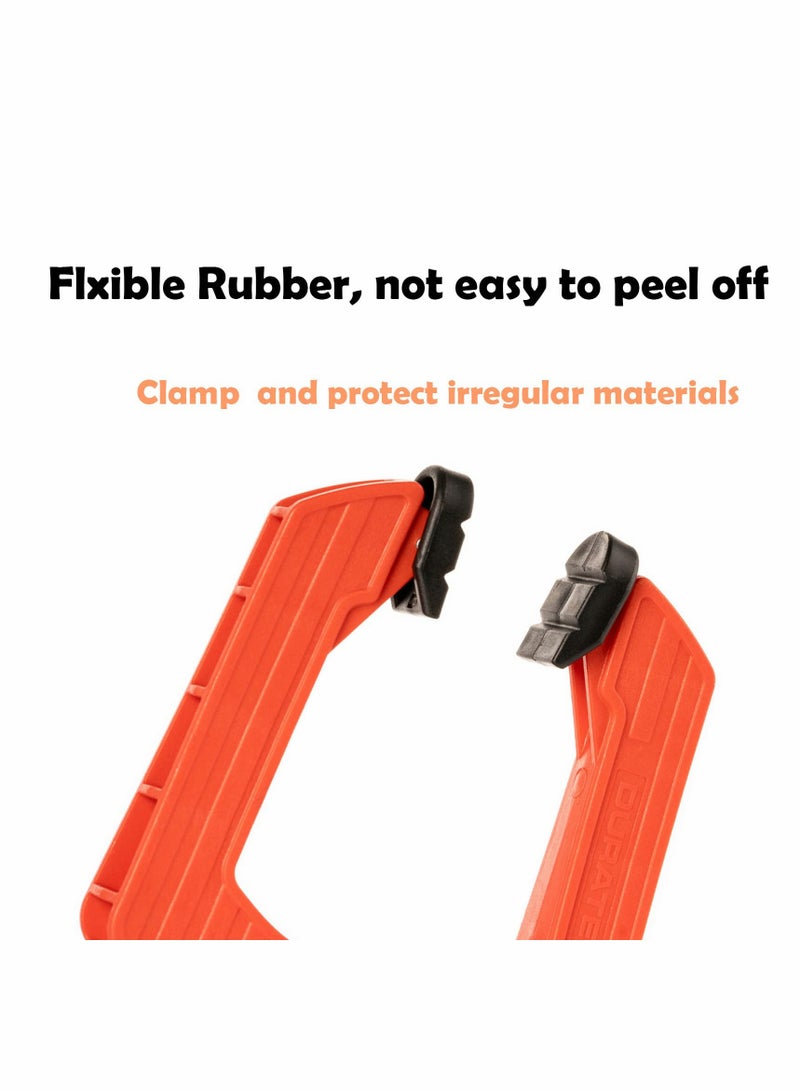 2 Pack 9-Inch Heavy Duty Spring Clamps, Extra Wide Plastic Clamps with Strong Clamping Force for Woodworking and DIY Projects. Perfect for Securely Holding Materials. - Image 2