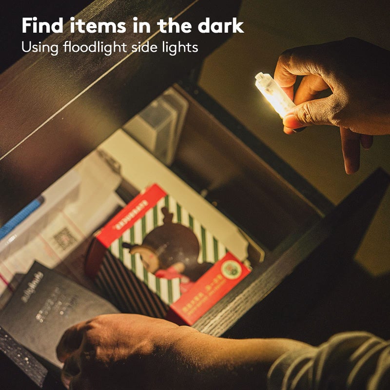 RovyVon Aurora A7 G4 7075 USB C Rechargeable Keychain Flashlights 650 High Lumens Small Bright EDC Flashlight, White/365nm Versatile Sidelights for Camping, Walking Dog, Night Running - Image 5