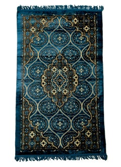 Vitacelli Prayer Mat 614GSM Anti-Slip Velvet Top Islamic Prayer Mat New Design Thick Padded Sajadah Prayer Rug for Men Women Eid Gift Ramadan ( 140cm X 70cm)  - Image 1