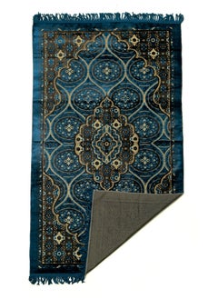 Vitacelli Prayer Mat 614GSM Anti-Slip Velvet Top Islamic Prayer Mat New Design Thick Padded Sajadah Prayer Rug for Men Women Eid Gift Ramadan ( 140cm X 70cm)  - Image 2