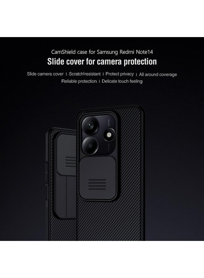 Nillkin Case For Redmi Note 14 5G Black Mirror Series Camshield PC Phone Case - Image 4