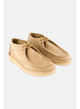 clarks Men Standard Desert Combi Lace Up Shoes, Sand  - Image 1