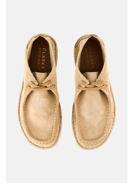 clarks Men Standard Desert Combi Lace Up Shoes, Sand  - Image 3