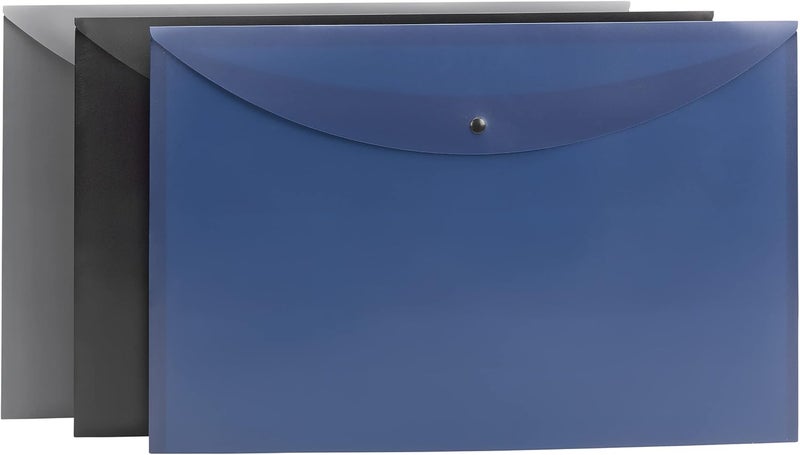 Smead Smead Project Envelope Snap Closure Top Load Tabloid Size Assorted Colors 6 per Pack 89691 - Image 3