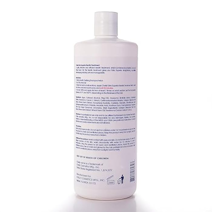 Chelly EXTRA SUPERIOR Brazilian Keratin Infused with ACAI BERRIES COCOA WHEAT& Clarifying Shampoo COMBO - Image 2