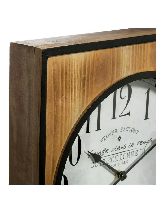 لوفت ميغيل، ساعة حائط،تصلح لجميع أنواع ديكورات منزلك، طول 36.5 × عرض 6.5 × ارتفاع 114.5 سم، أسود-173802 - Image 3