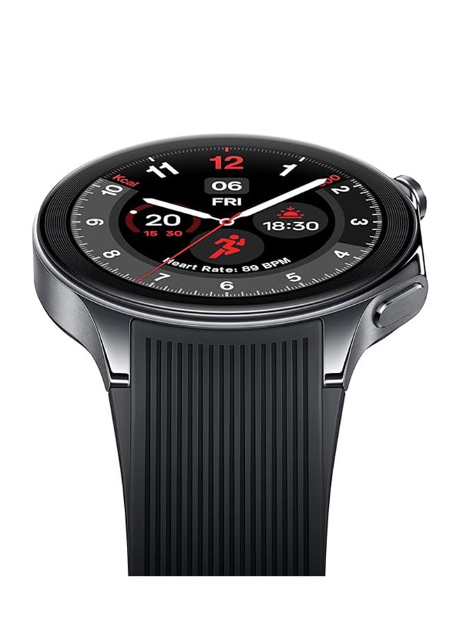 OnePlus Renewed - Watch 2 Google WearOS Screen Size 1.43 Black Steel - Image 5
