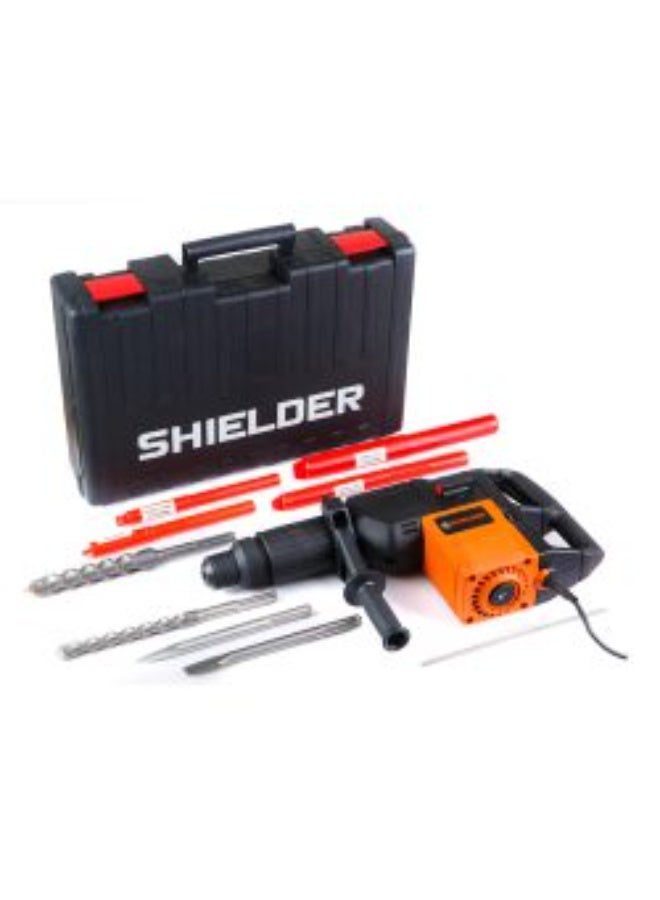 Shielder Rotary Hammer Drill Shielder SH-5201 52mm 1500W 7J SDS Max Heavy Duty Concrete Hammer Drill Industrial Tool - Image 4