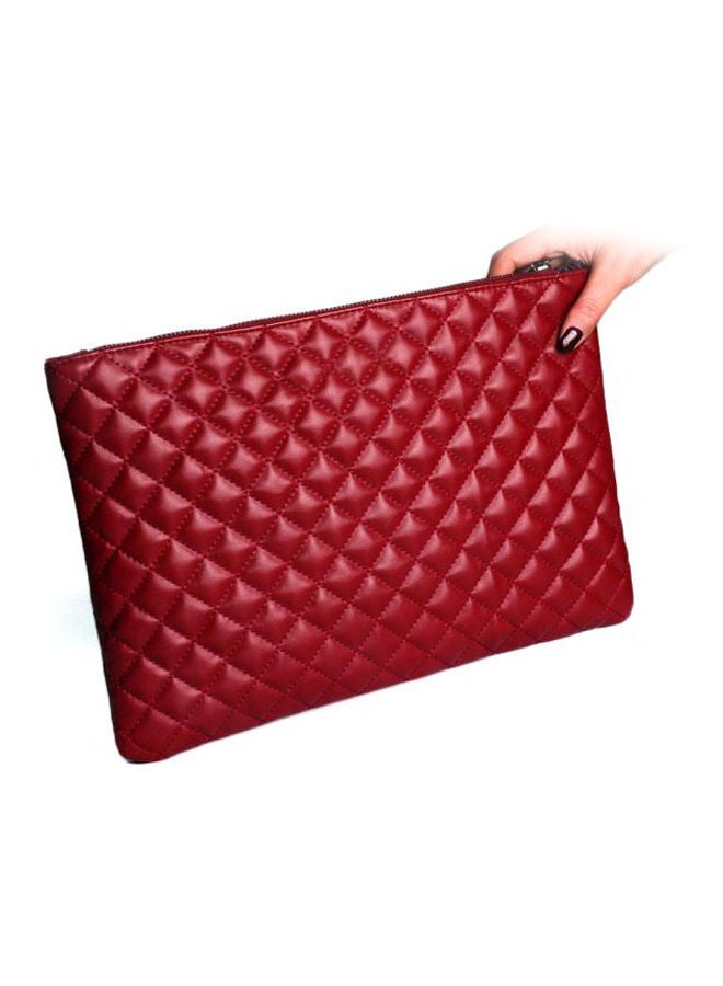 نيبمينينت محفظة سادة على شكل ظرف أحمر - Image 3