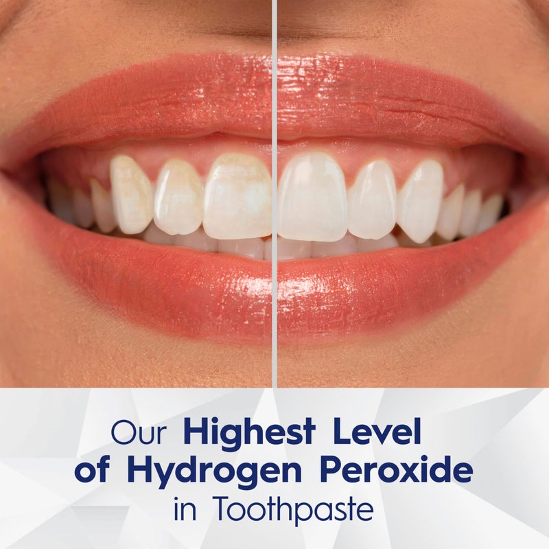 Crest 3D White Brilliance Pro Ultra White Teeth Whitening Toothpaste, 3.8 oz, Anticavity Fluoride Toothpaste, 4% Hydrogen Peroxide, Active Whitening Protection - Image 3