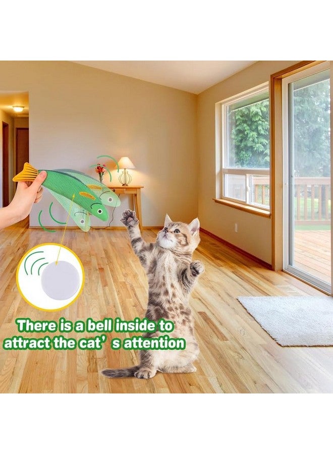 PET 3Pcs Catnip Toy, Plush Fish Cat Toy, Cat Chew Toy, Catnip Filled Cartoon Fish With Bell Inside For Interactive Kitty Chew Toys Cat Teething Cat Exercise - Image 5