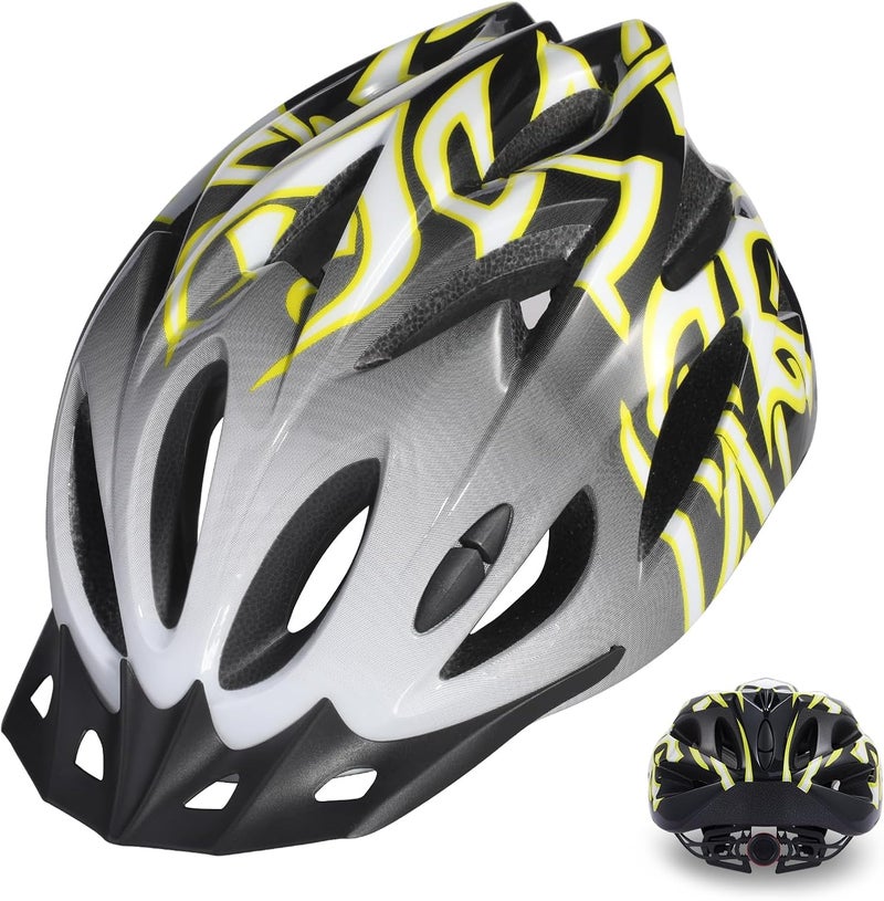 Zacro Adult Bike Helmet Lightweight for Men Women Comfort with Pads&Visor, Certified Bicycle Helmet for Adults Youth Mountain Road Biker - Image 1