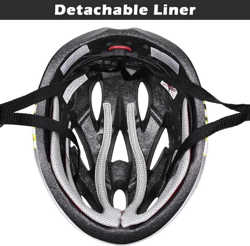 Zacro Adult Bike Helmet Lightweight for Men Women Comfort with Pads&Visor, Certified Bicycle Helmet for Adults Youth Mountain Road Biker - Image 4