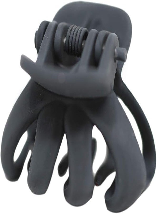 BuntyChiku مشابك شعر صغيرة على شكل أخطبوط من بونتي تشيكو للأطفال والكبار، بتصميم كلب البلدغ (عبوة من 4 قطع) - Image 2