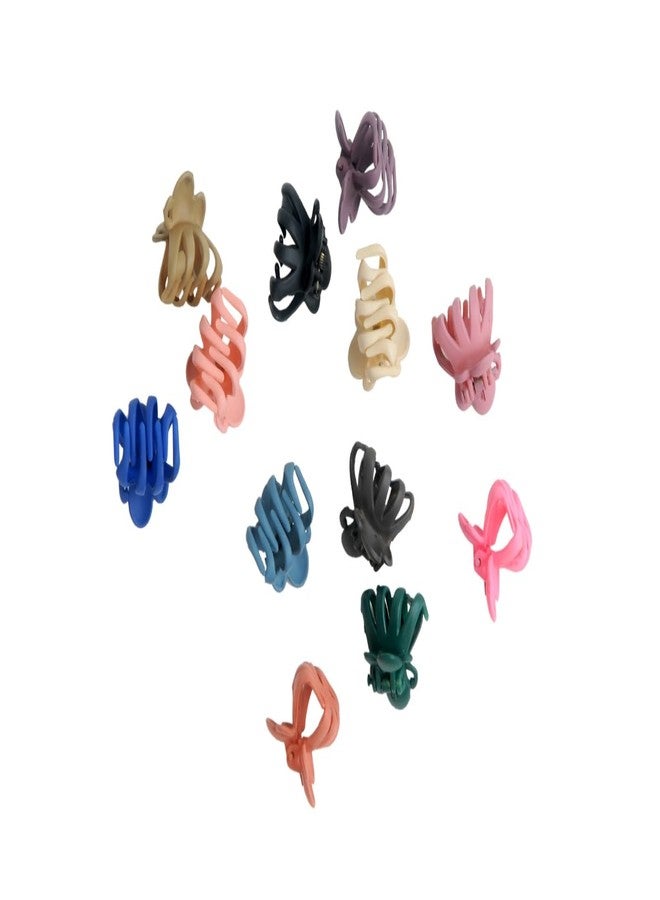 BuntyChiku مشابك شعر صغيرة على شكل أخطبوط من بونتي تشيكو للأطفال والكبار، بتصميم كلب البلدغ (عبوة من 4 قطع) - Image 3