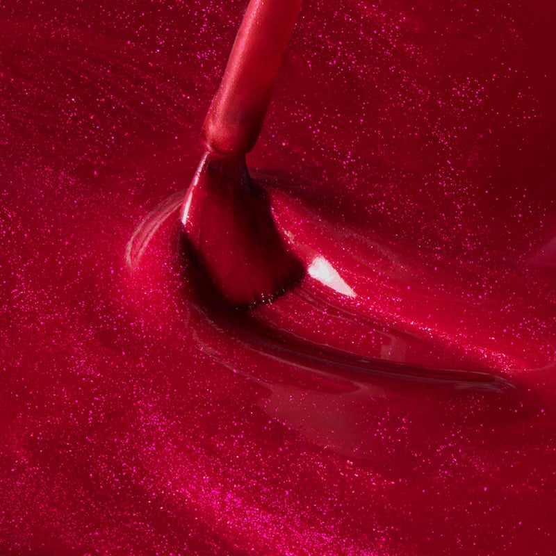 Dazzle Dry Mini Kit 4 Step System - Fast Track Cherry, a classic cherry red with blue undertones. Full coverage cream. (5 Piece Kit / 5 Manicures) - Image 3