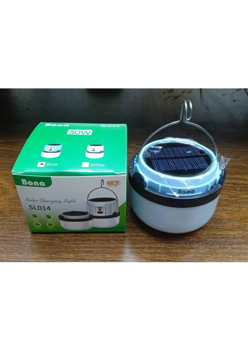 BONA ضوء شحن شمسي 30 واط ضوء شمسي قابل لإعادة الشحن / مصباح SL014 بألوان متنوعة - Image 1