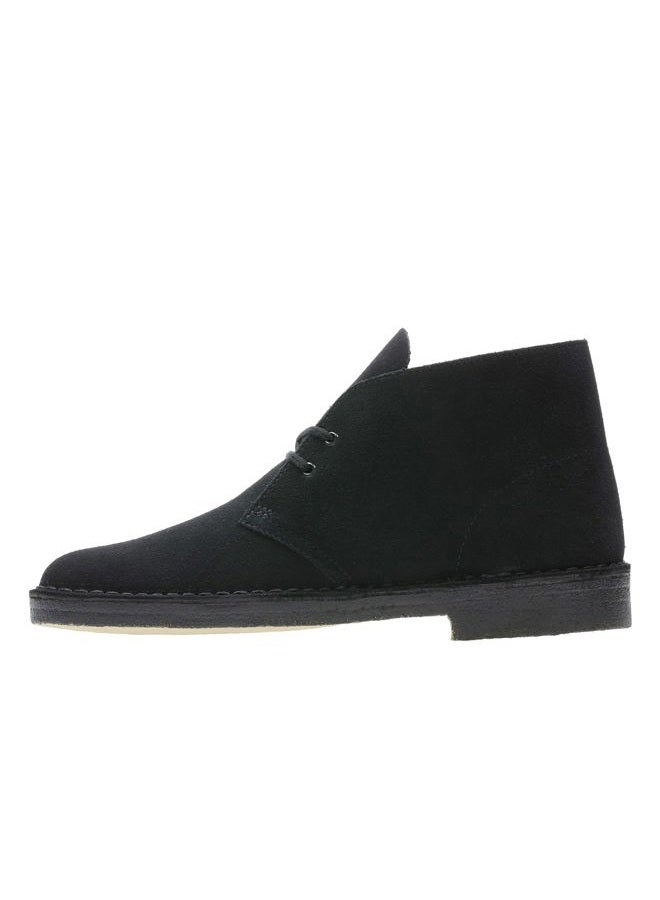 clarks حذاء تشوكا صحراوي للرجال، جلد سويدي أسود 1، 42 EU - Image 5