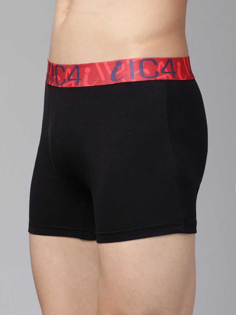 IC4 Store شورت كلاسيكي أحمر للرجال - عبوة من 2 - Image 4