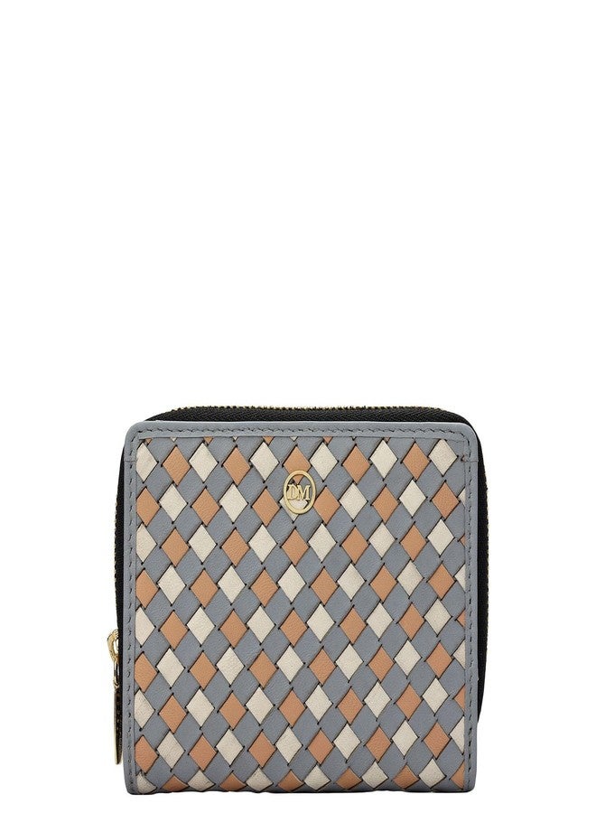 Da Milano Premium Leather Wallet for Women | Multi Compartment Travel Wallet - Grey (10382) - Image 1