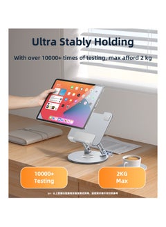Yesido 360 Rotating Good Heat Releasing Folding Design Aluminum Alloy Table Using Phone Holder  - Image 3