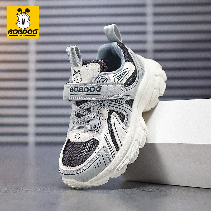 Babudou Kidsren'S Shoes Boys' Sports Shoes 2025 Breathable Kidsren'S Mesh Shoes Medium And Large Kidsren'S Single Mesh Casual Shoes - Image 5