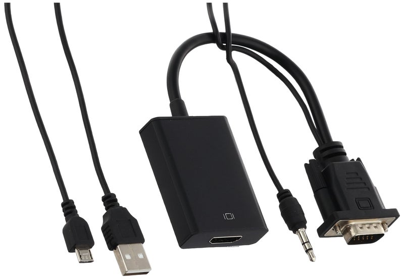 Generic Usb audio input vga to hdmi converter cable - Image 1
