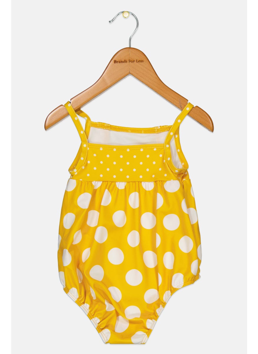 Toddlers Girl One Piece Polka Dot Print Swimsuit, Yellow - pzsku/ZE76851AEEF97BCAD59B4Z/45/_/1725379072/dd11b38b-e0ef-4c68-acdd-1b6552fd8604