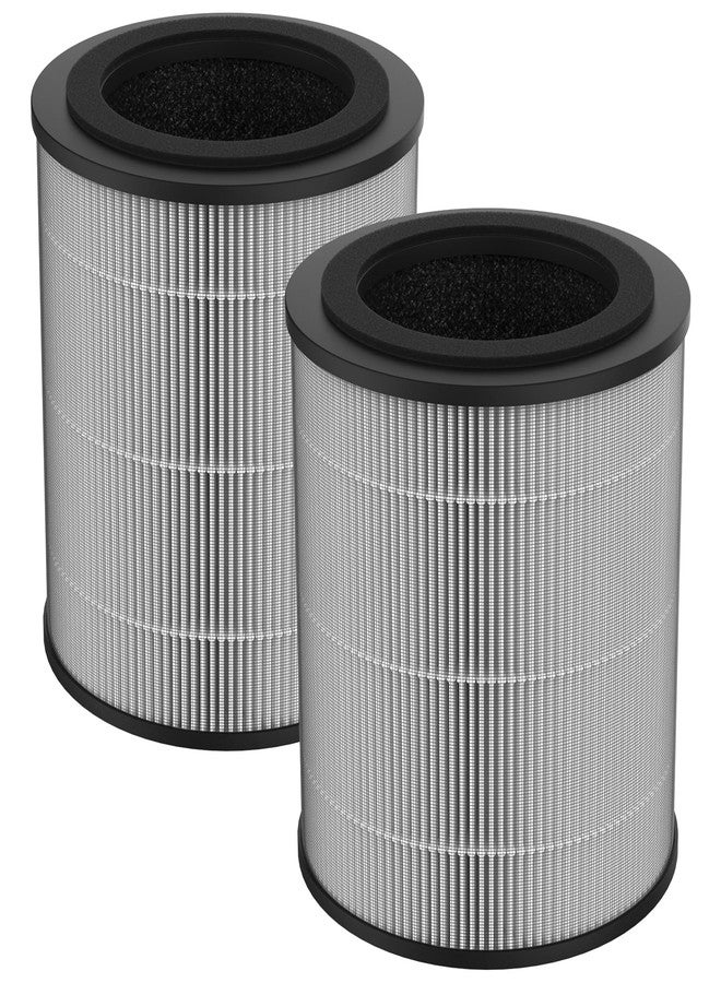 FMDZFL JF100 Replacement Filter, 3-in-1 H13 True HEPA and High-Efficiency Activated Carbon Filter, 2-Pack - Image 1