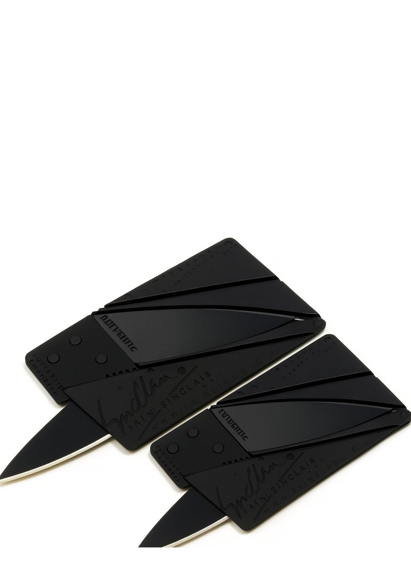 شوداي قاطعة فواكه قابلة للطي بحجم البطاقة – أداة مطبخ صغيرة وسهلة الحمل للاستخدام اليومي (قطعتين)