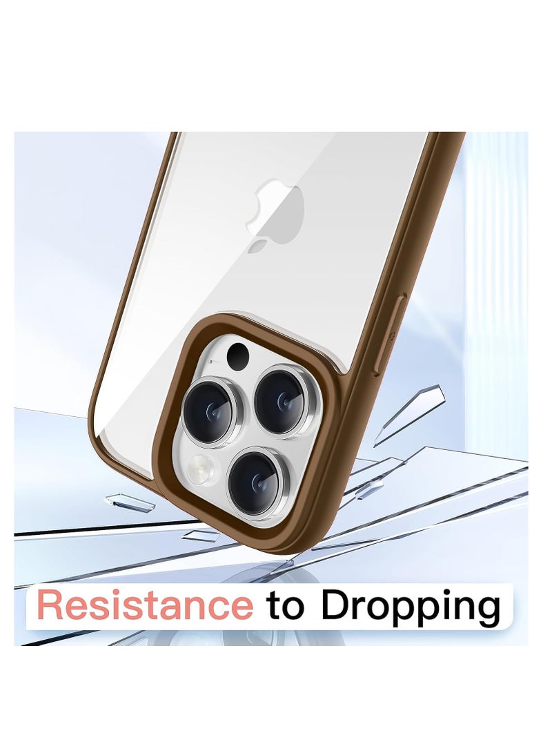 Case For iPhone 13/ Crystal Clear Case [Not Yellowing] [Military Grade Drop Protection] Shockproof Protective Case Transparent Protective Slim Cover (Desert) - Image 2