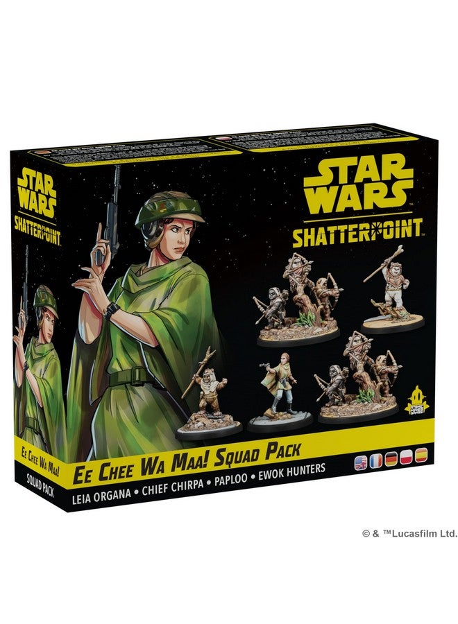 Atomic Mass Games Star Wars Shatterpoint Ee Chee Maa! Squad Pack - Tabletop Miniatures Game, Strategy Game for Kids and Adults, Ages 14+, 2 Players, 90 Minute Playtime, Made - Image 1