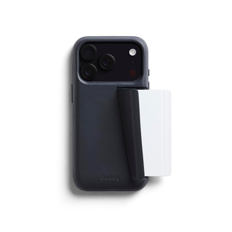 Bellroy Phone Case 3 Card for iPhone 17 Pro Leather iPhone case Phone Wallet Nightsky - Image 2