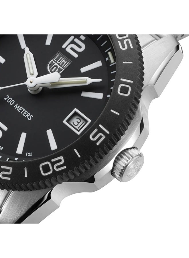 لومينكس ساعة يد نسائية دائرية من الستانلس ستيل . -  مم - Image 3