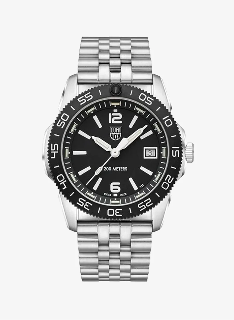 Luminox Women's Analog Round Shape Stainless Steel Wrist Watch XS.3122M - 39 Mm