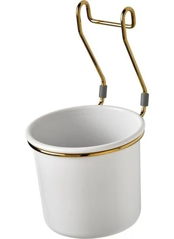 أيكيا cutlery holder 14x16 cm white-gold color can be hung