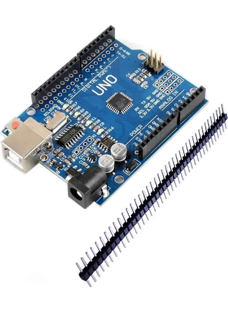 Robal Roba Arduino Uno R3 Clone ATMEGA328P Smd CH340 Open Source Software Development Board