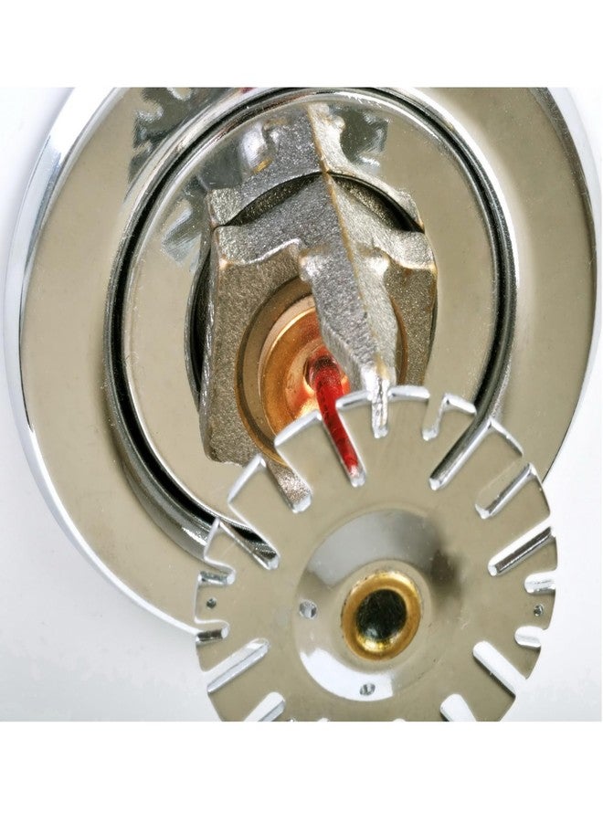 TunaMax (2 Pack) 1/2" IPS Fire Sprinkler Head Escutcheon Cover Plate Standard Cover Ring Chrome - Image 3