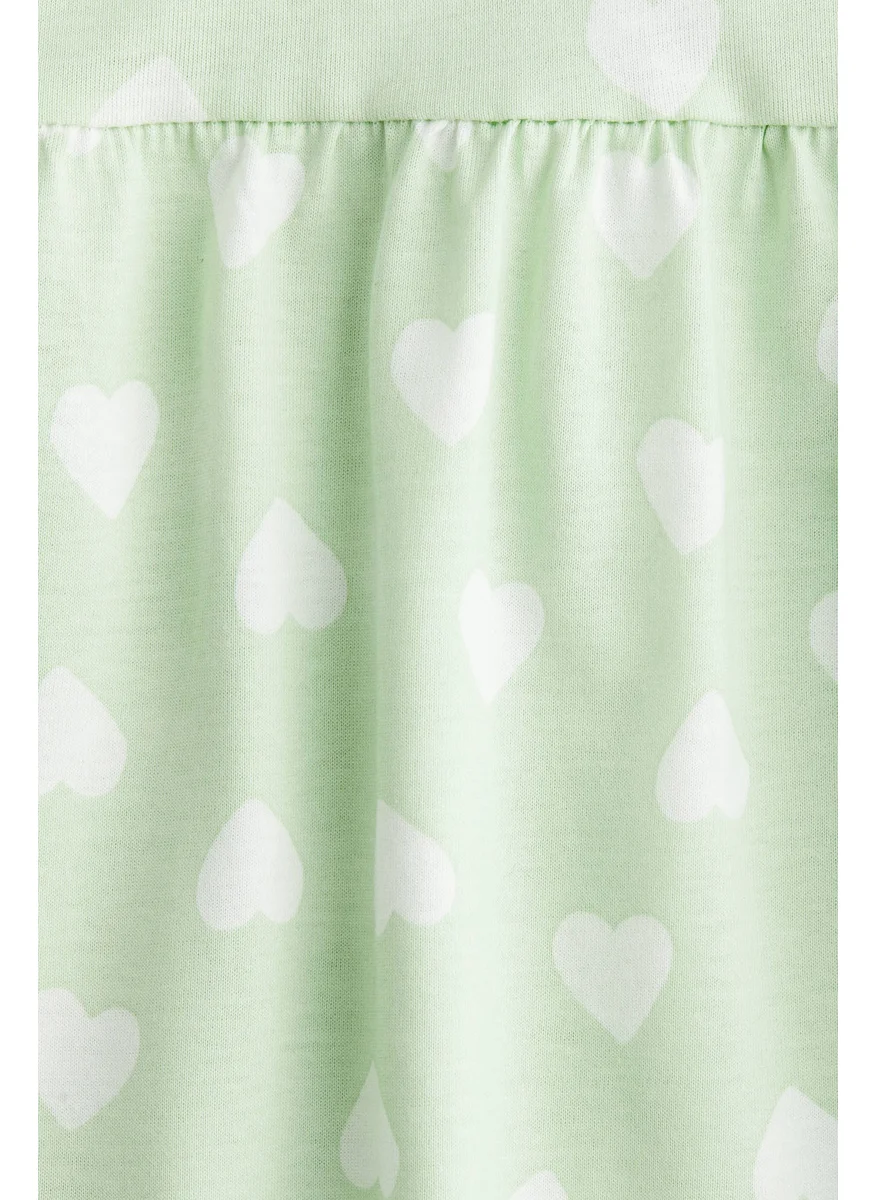 اتش اند ام Patterned Cotton Dress