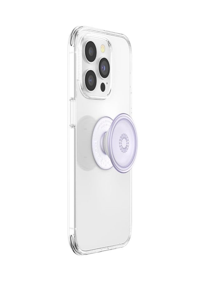 PopSockets Phone Grip with Expanding Kickstand, Adhesive Grip - Adhesive Dusty Lavender - Image 3