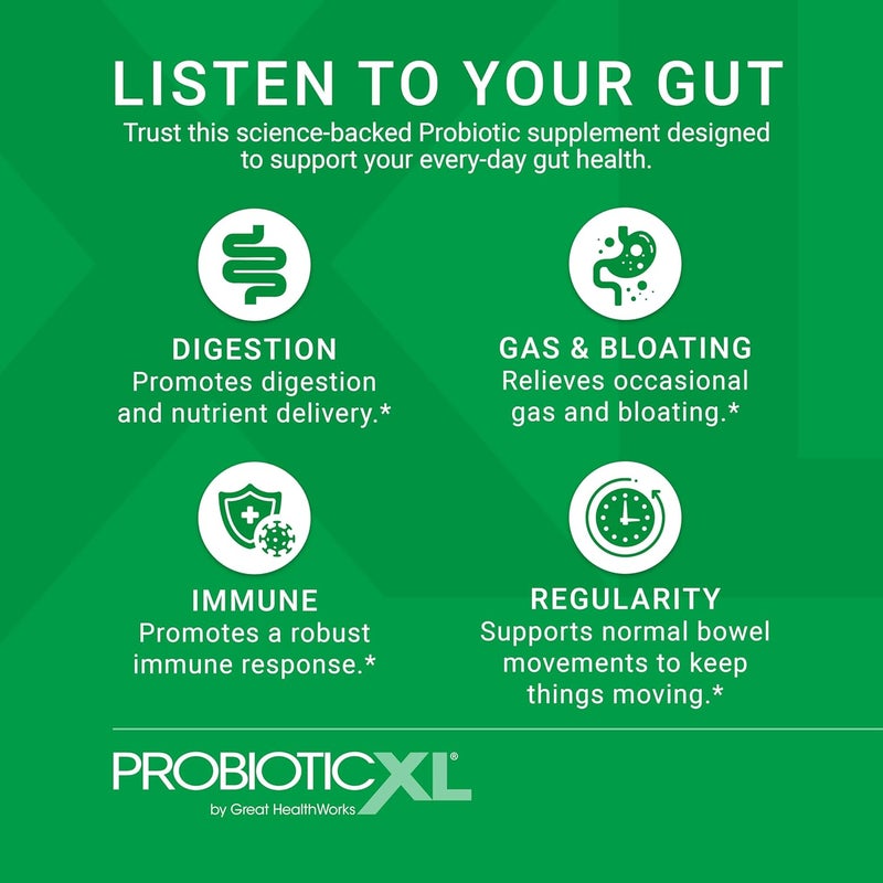 OmegaXL Powerful Joint and Muscle Support Supplement 60 Count  Probiotic XL  PreforPro DE111 Shelf Stable  Promote Healthy Gut Flora Growth 30 Veggie caps - Image 4