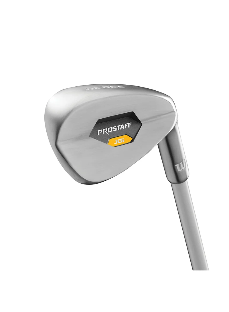Wilson Golf Pro Staff Junior Game Improvement Medium Club Set for Children from 8-11 Years, Body Size 127-142 cm, Left-Handers, Graphite, Including Carrybag, Yellow